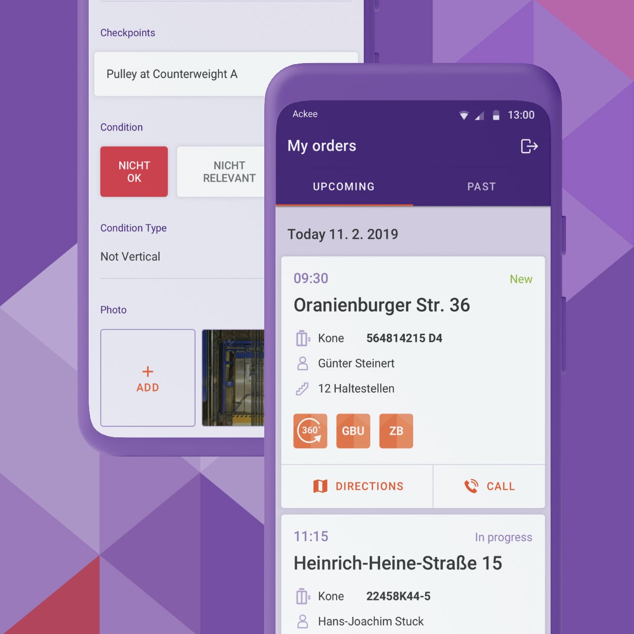 Digitales Management von Aufzügen